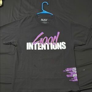 NAV Good Intentions Black T-Shirt